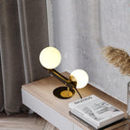 Planeta Table Lamp by Tavilume - glass small table lamp, view 2