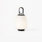 Portable Lantern USB-Powered Table Lamp by Tavilume - glass small table lamp, view 1