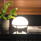 Pump Table Lamp by Tavilume - glass small table lamp, view 34