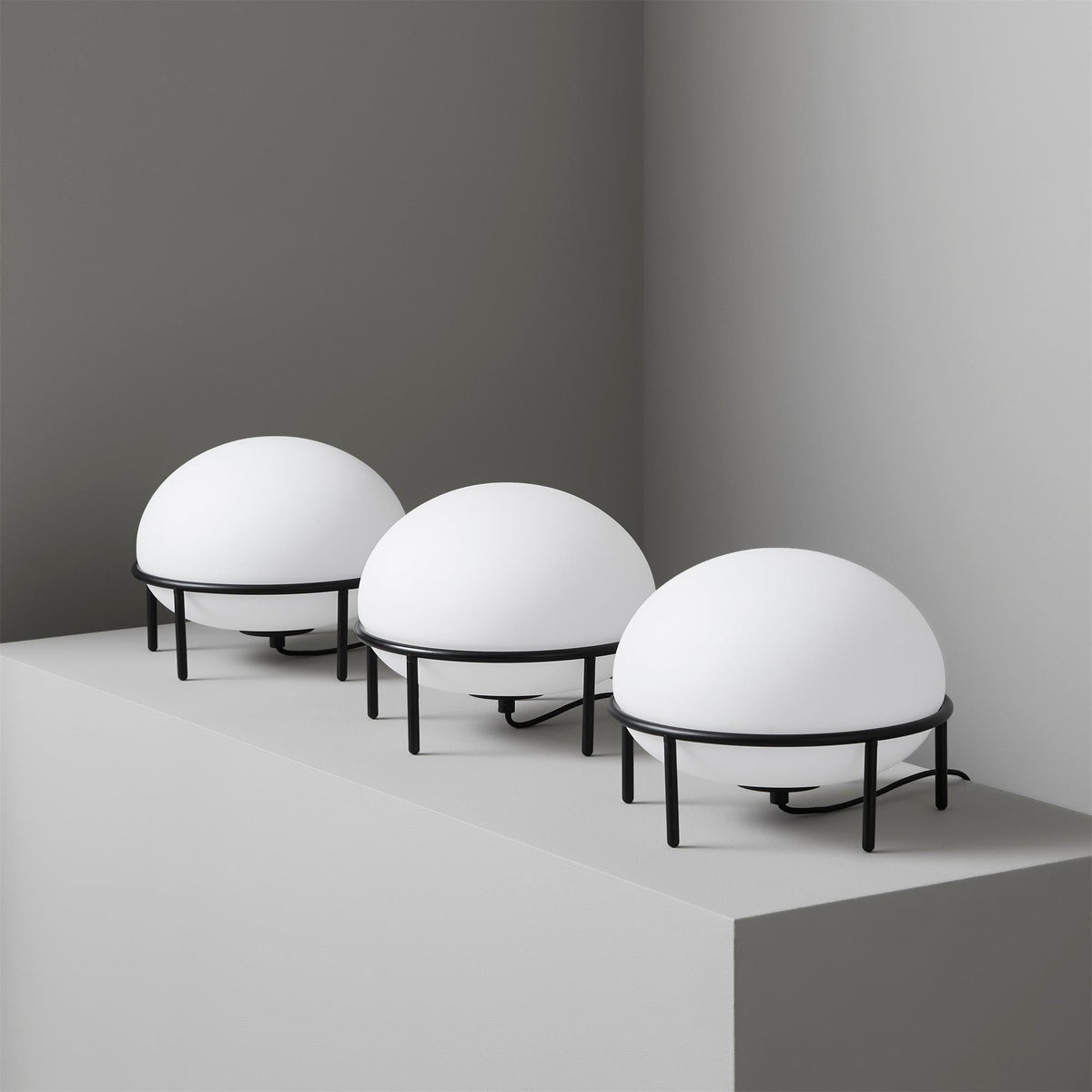 Pump Table Lamp by Tavilume - glass small table lamp, view 15