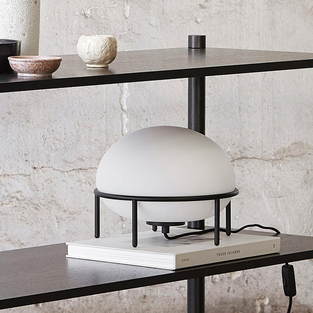 Pump Table Lamp by Tavilume - glass small table lamp, view 7