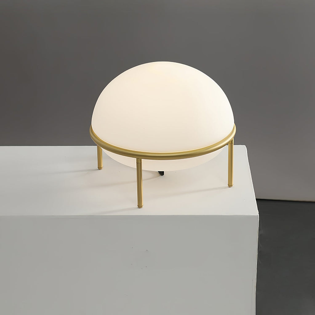Pump Table Lamp by Tavilume - glass small table lamp, view 4