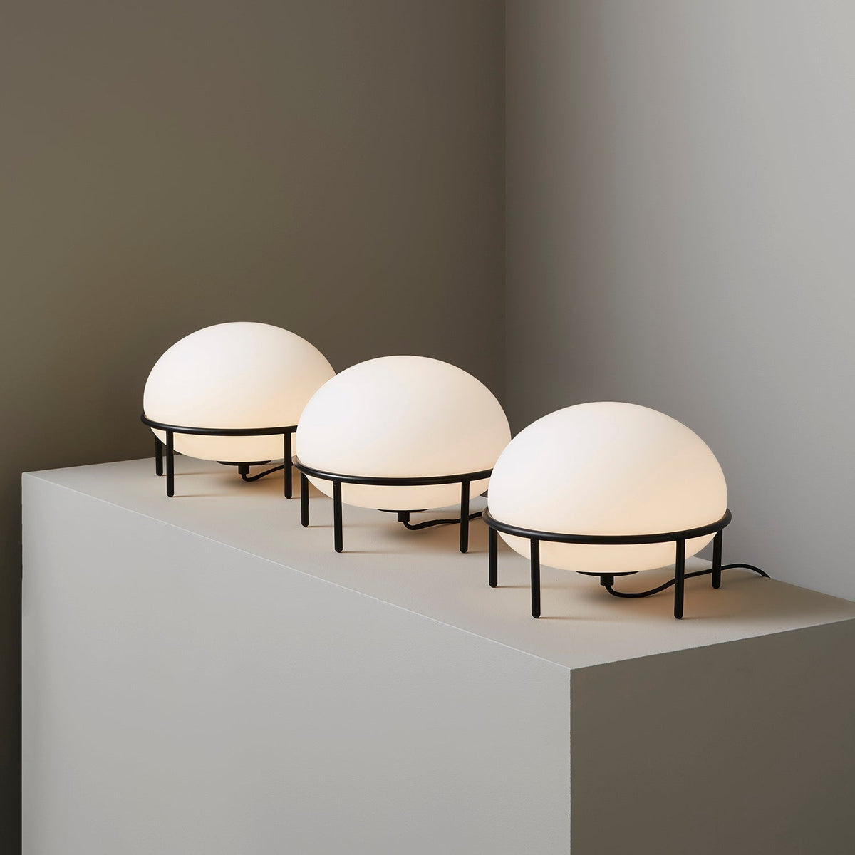Pump Table Lamp by Tavilume - glass small table lamp, view 63
