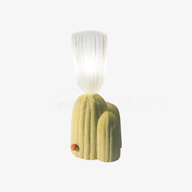 Glass RBS Reading Light Cactus Lamp by Tavilume - glass medium table lamp, view 20