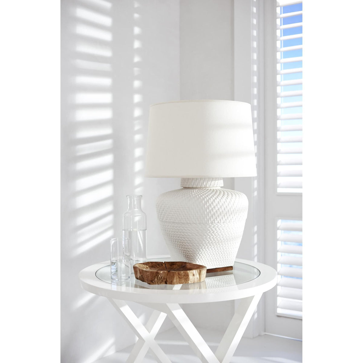 Isla 28 Inch Table Lamp by Tavilume - ceramic large table lamp, view 3