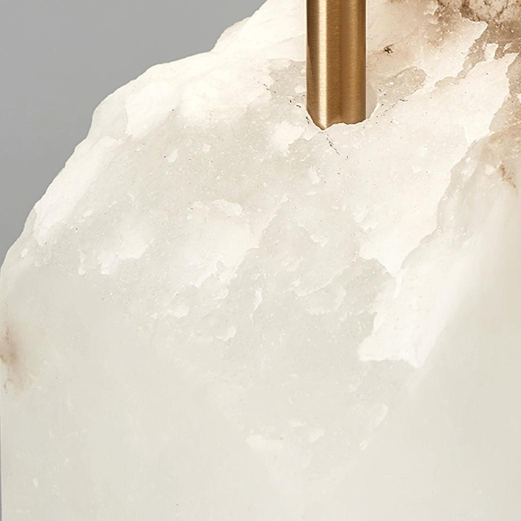 Raw Alabaster Accent Table Lamp by Tavilume - alabaster medium table lamp, view 9