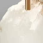 Raw Alabaster Accent Table Lamp by Tavilume - alabaster medium table lamp, view 9