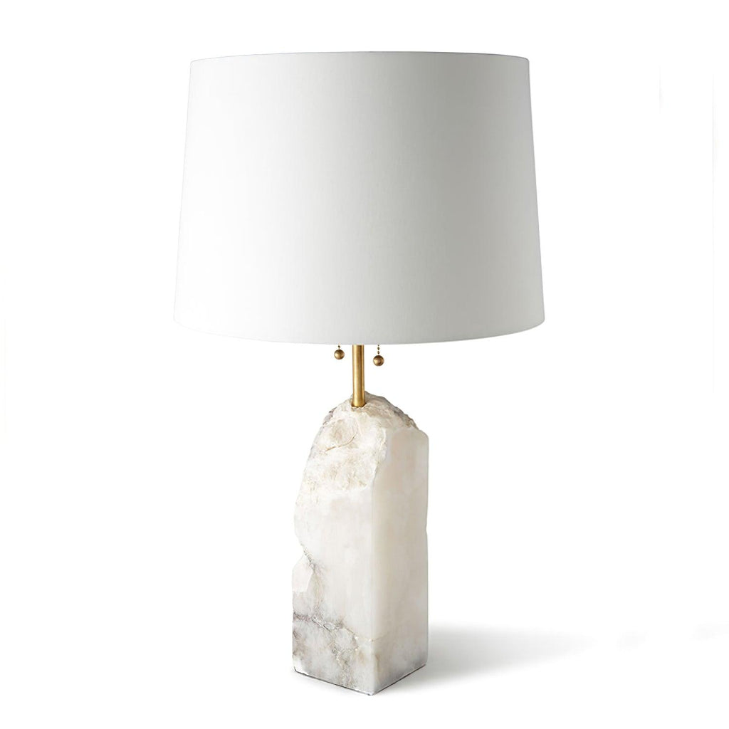 Raw Alabaster Accent Table Lamp by Tavilume - alabaster medium table lamp, view 11