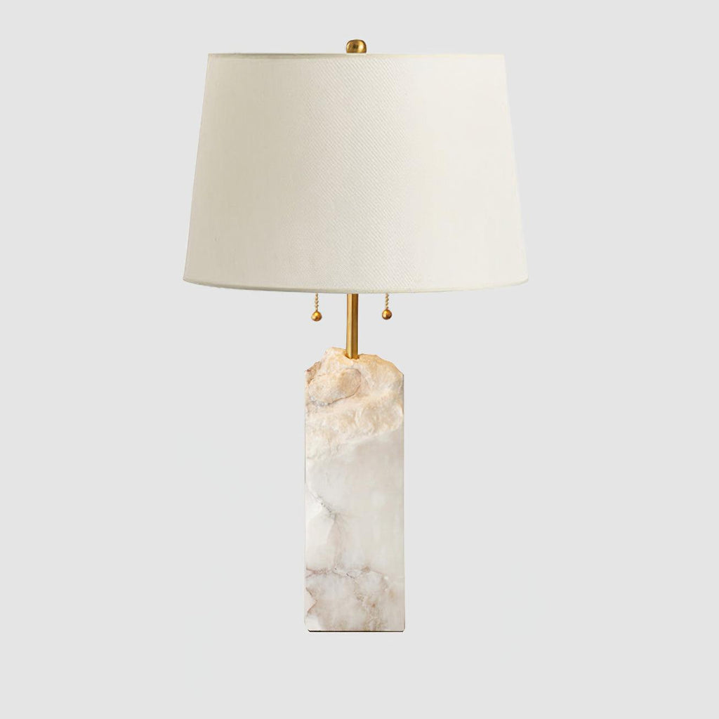 Raw Alabaster Accent Table Lamp by Tavilume - alabaster medium table lamp, view 5