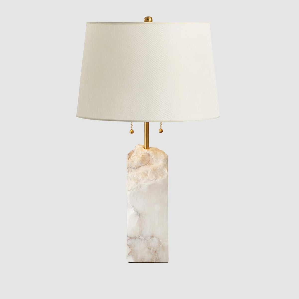 Raw Alabaster Accent Table Lamp by Tavilume - alabaster medium table lamp, view 5
