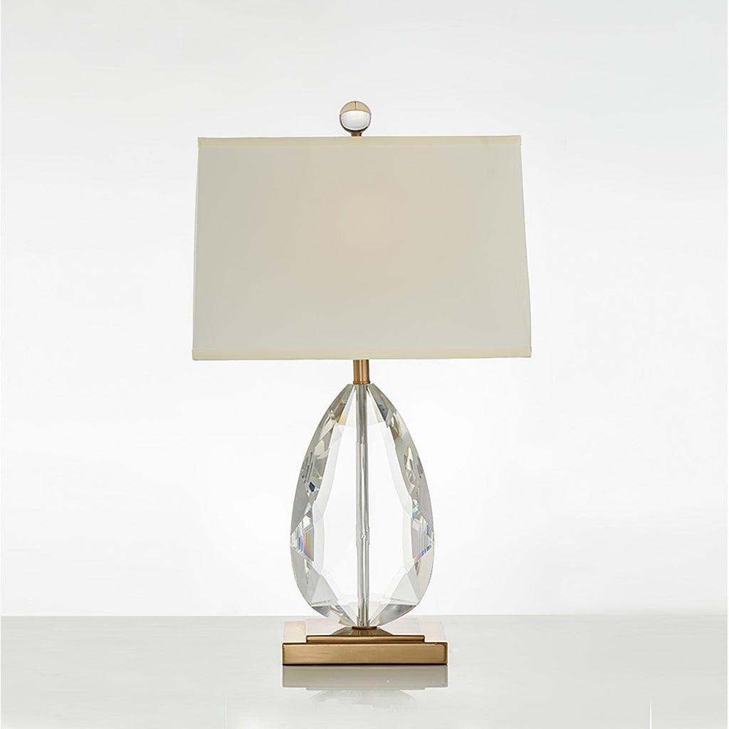 Regal Table Lamp by Tavilume - crystal medium table lamp, view 9
