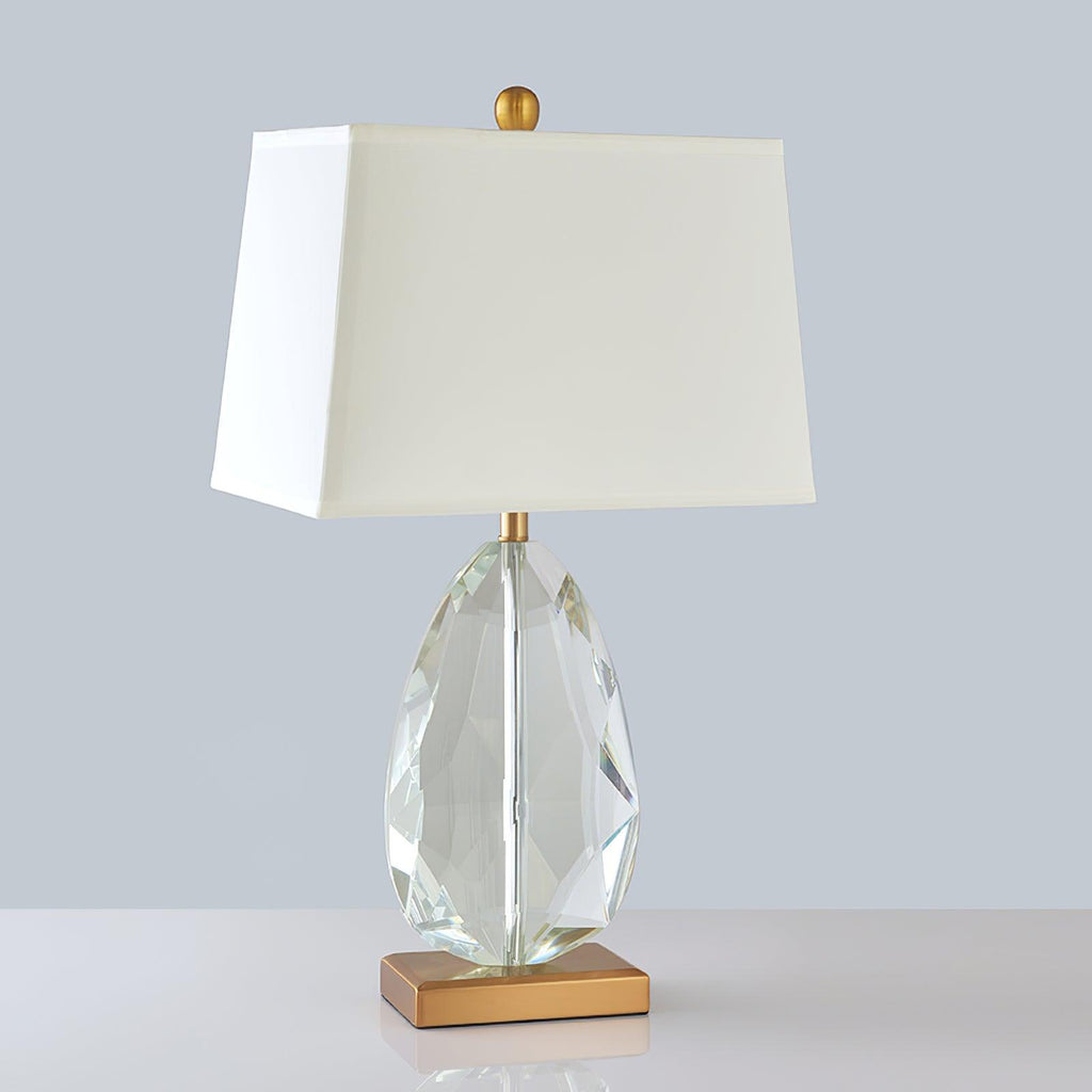 Regal Table Lamp by Tavilume - crystal medium table lamp, view 11