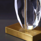 Regal Table Lamp by Tavilume - crystal medium table lamp, view 15