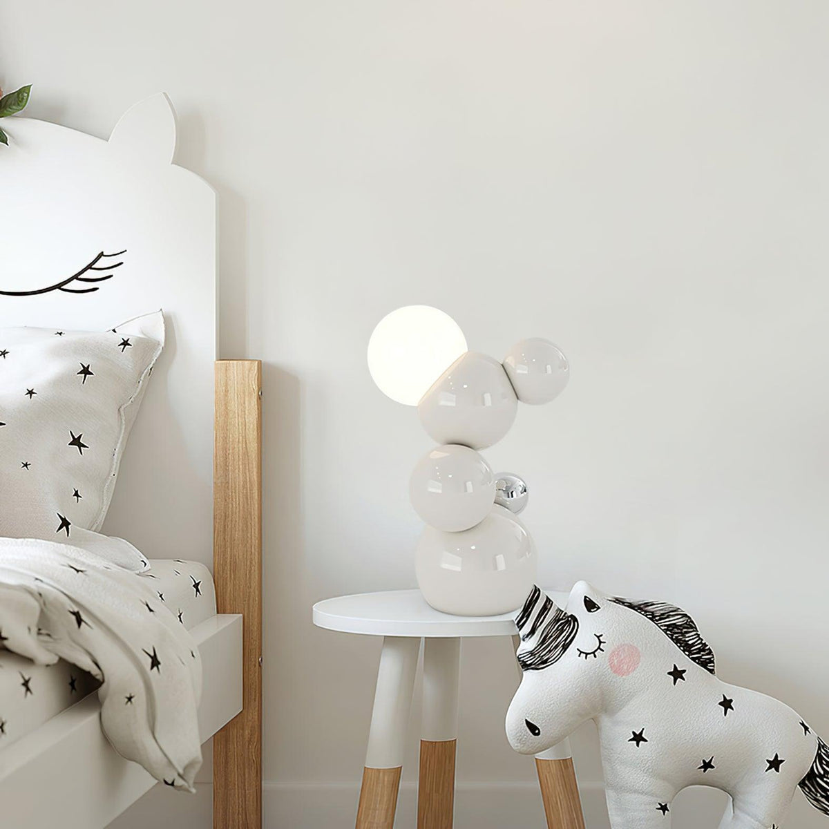 Regina Table Lamp by Tavilume - iron medium table lamp, view 2