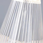 Ribbed Table Lamp 4.5" by Tavilume - acrylic small table lamp, view 16