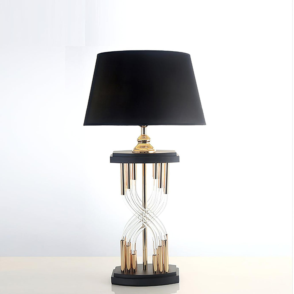 Rock And Rule Table Lamp by Tavilume - glass large table lamp, view 2