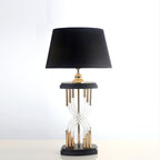 Rock And Rule Table Lamp by Tavilume - glass large table lamp, view 2