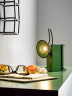 Roland Camera Table Lamp by Tavilume - iron small table lamp, view 3