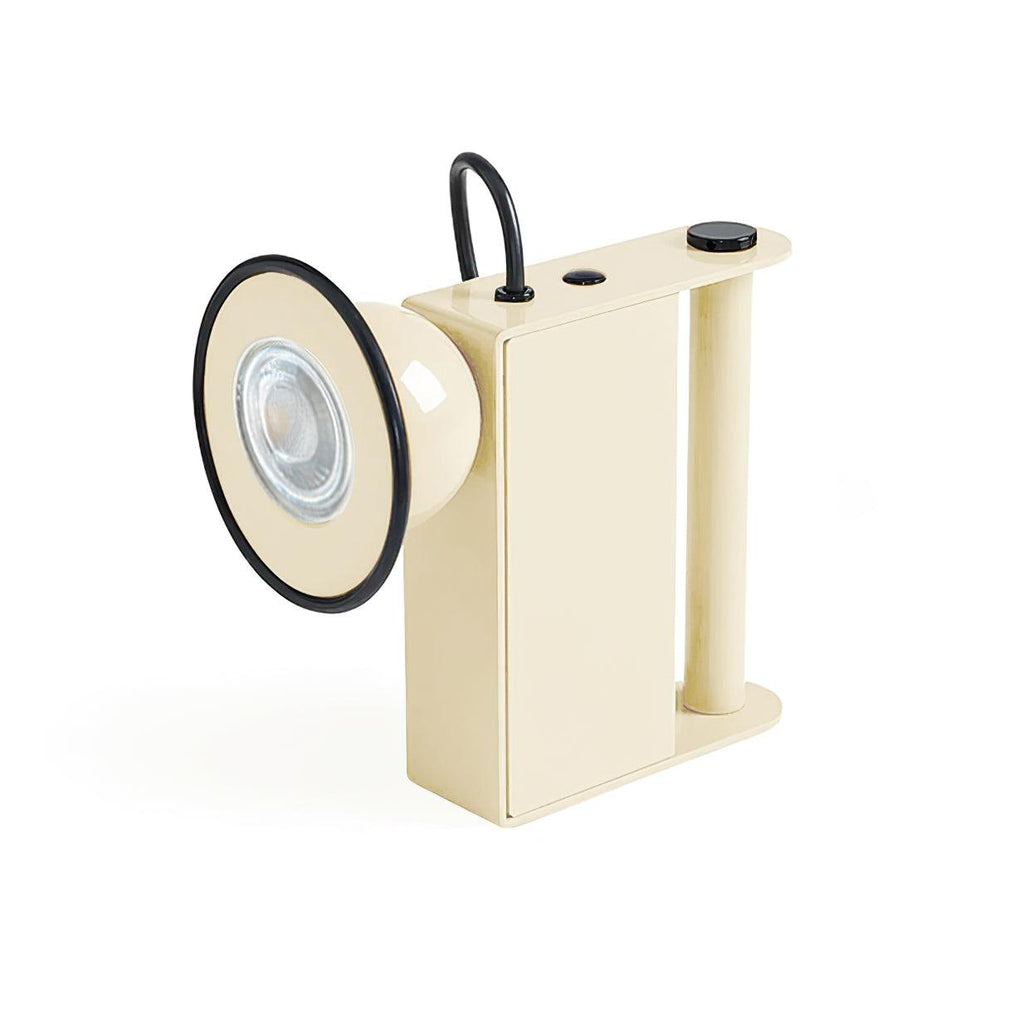 Roland Camera Table Lamp by Tavilume - iron small table lamp, view 9