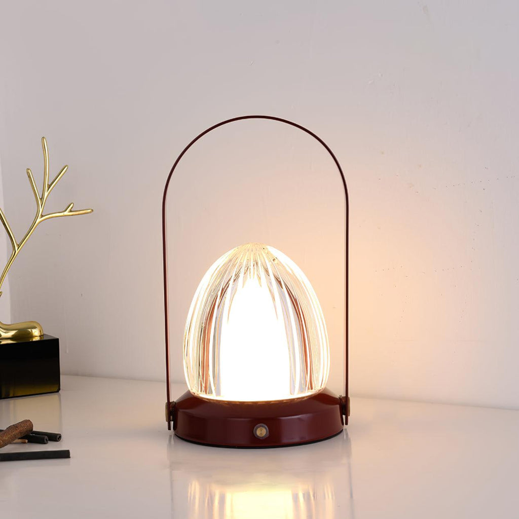 Seine USB-Powered Table Lamp by Tavilume - acrylic small table lamp, view 8