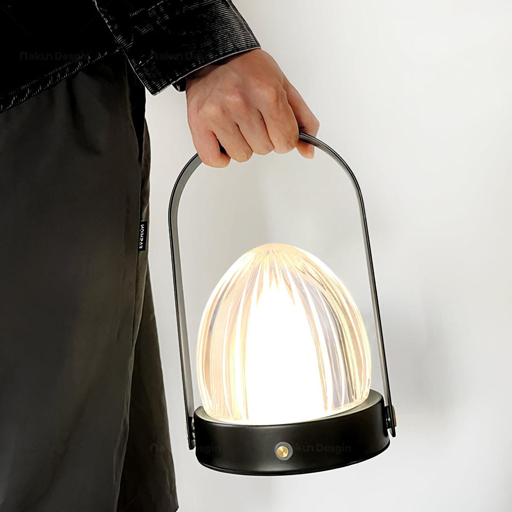 Seine USB-Powered Table Lamp by Tavilume - acrylic small table lamp, view 3