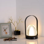 Seine USB-Powered Table Lamp by Tavilume - acrylic small table lamp, view 4