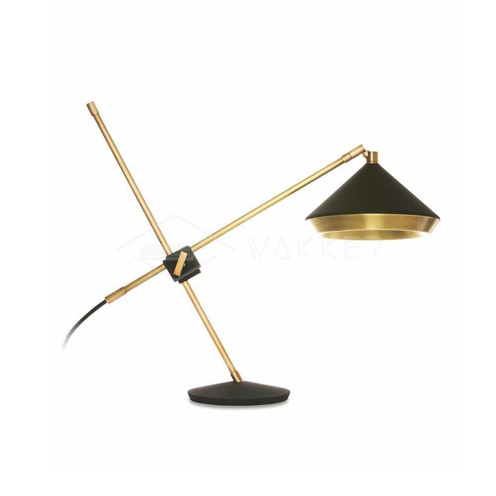 Shear Table Lamp by Tavilume - copper medium table lamp, view 3