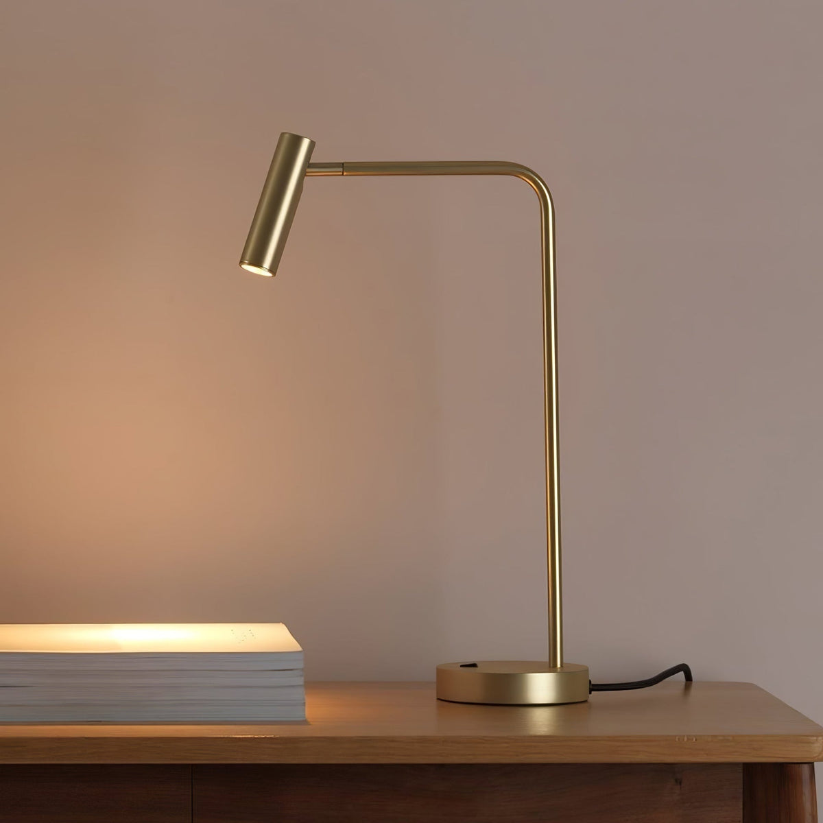 Skinny Table Lamp by Tavilume - iron medium table lamp, view 2