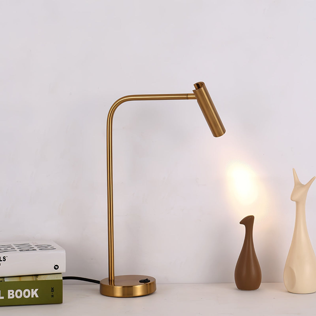 Skinny Table Lamp by Tavilume - iron medium table lamp, view 4