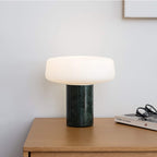 Solid Table Lamp by Tavilume - marble small table lamp, view 3