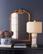 Stacked Alabaster Table Lamp by Tavilume - alabaster large table lamp, view 6