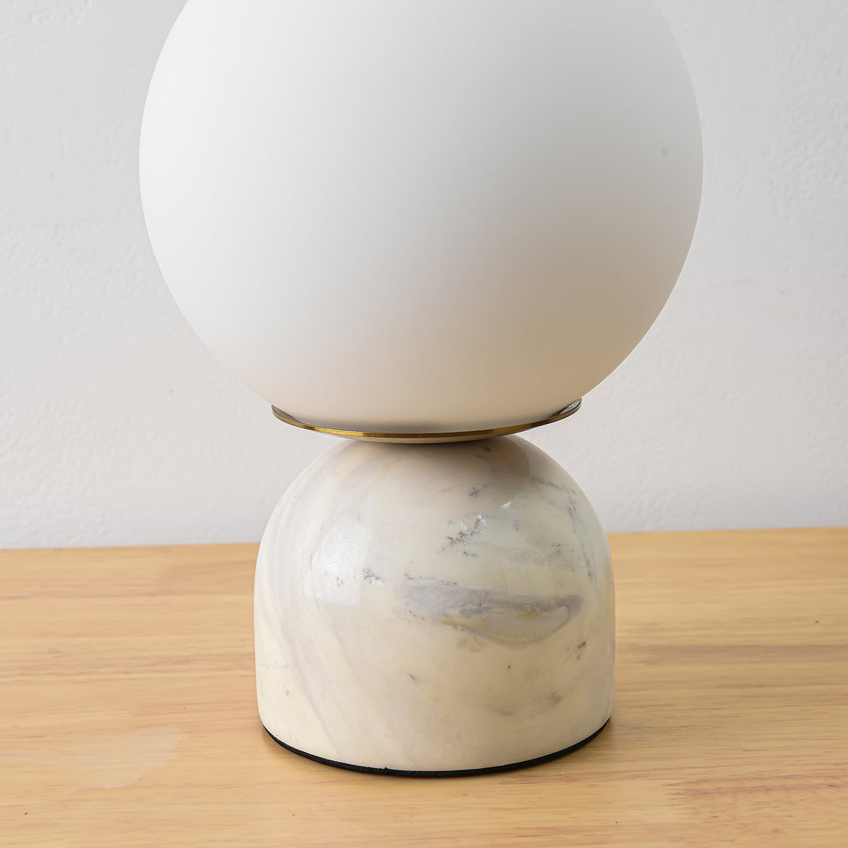 Sylas Marble Table Lamp by Tavilume - marble small table lamp, view 2