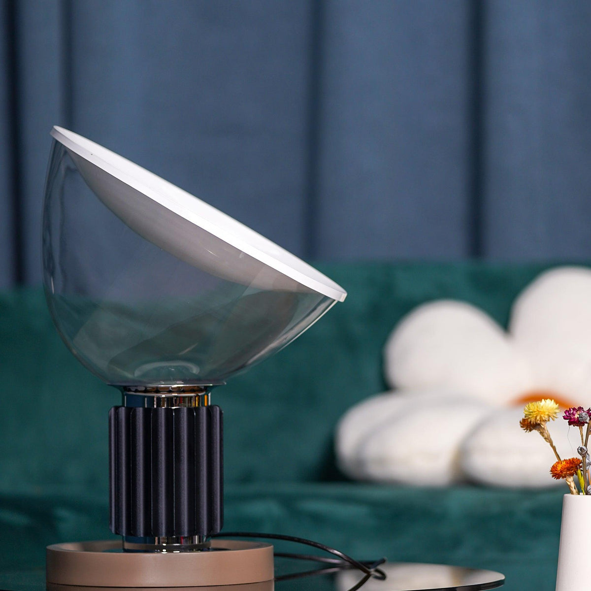 Radar Table Lamp by Tavilume - glass medium table lamp, view 2
