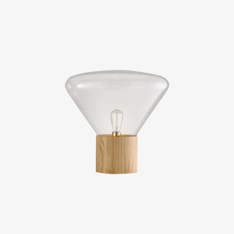 Bois Table Lamp by Tavilume - glass medium table lamp, view 6