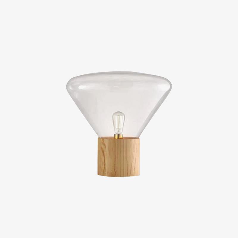 Bois Table Lamp by Tavilume - glass medium table lamp, view 4