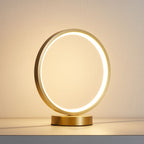 Tivoli Table Lamp by Tavilume - brass small table lamp, view 1