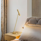 Tom LED Table Lamp by Tavilume - brass large table lamp, view 2