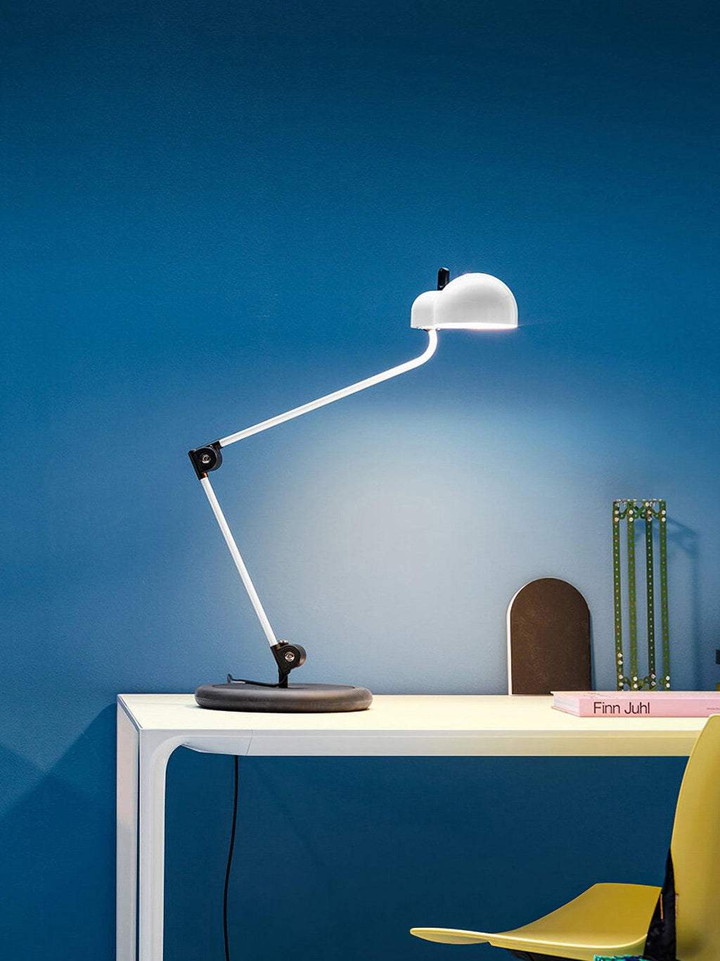 Topo Table Lamp by Tavilume - iron medium table lamp, view 2