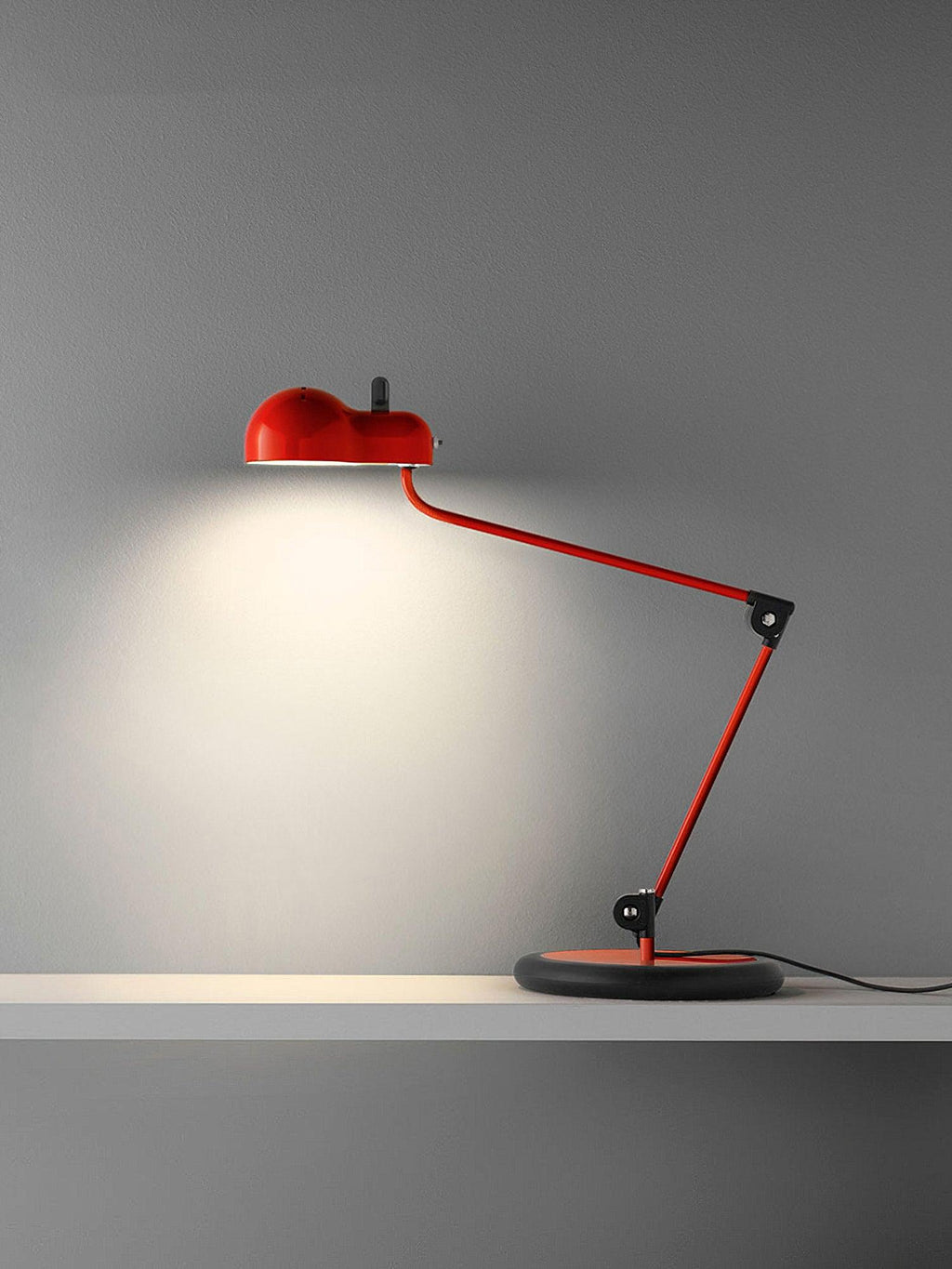 Topo Table Lamp by Tavilume - iron medium table lamp, view 3