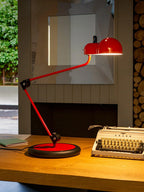 Topo Table Lamp product view 5, showing Metal, Steel, PC and As shown