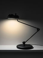 Topo Table Lamp product view 6, showing Metal, Steel, PC and As shown