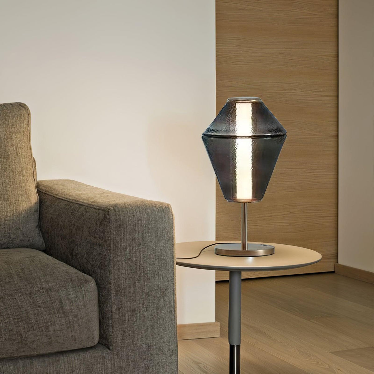 Totem Table Lamp by Tavilume - glass medium table lamp, view 2