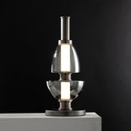Symbol Table Lamp by Tavilume - glass medium table lamp, view 1
