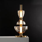 Symbol Table Lamp by Tavilume - glass medium table lamp, view 4