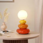 Triple Gourd Table Lamp by Tavilume - glass small table lamp, view 2