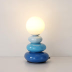 Triple Gourd Table Lamp by Tavilume - glass small table lamp, view 5