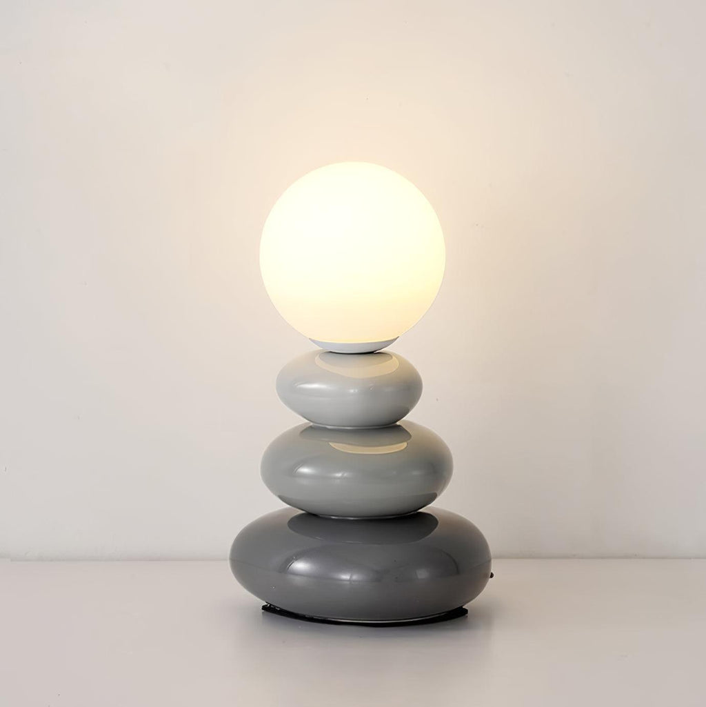 Triple Gourd Table Lamp by Tavilume - glass small table lamp, view 6