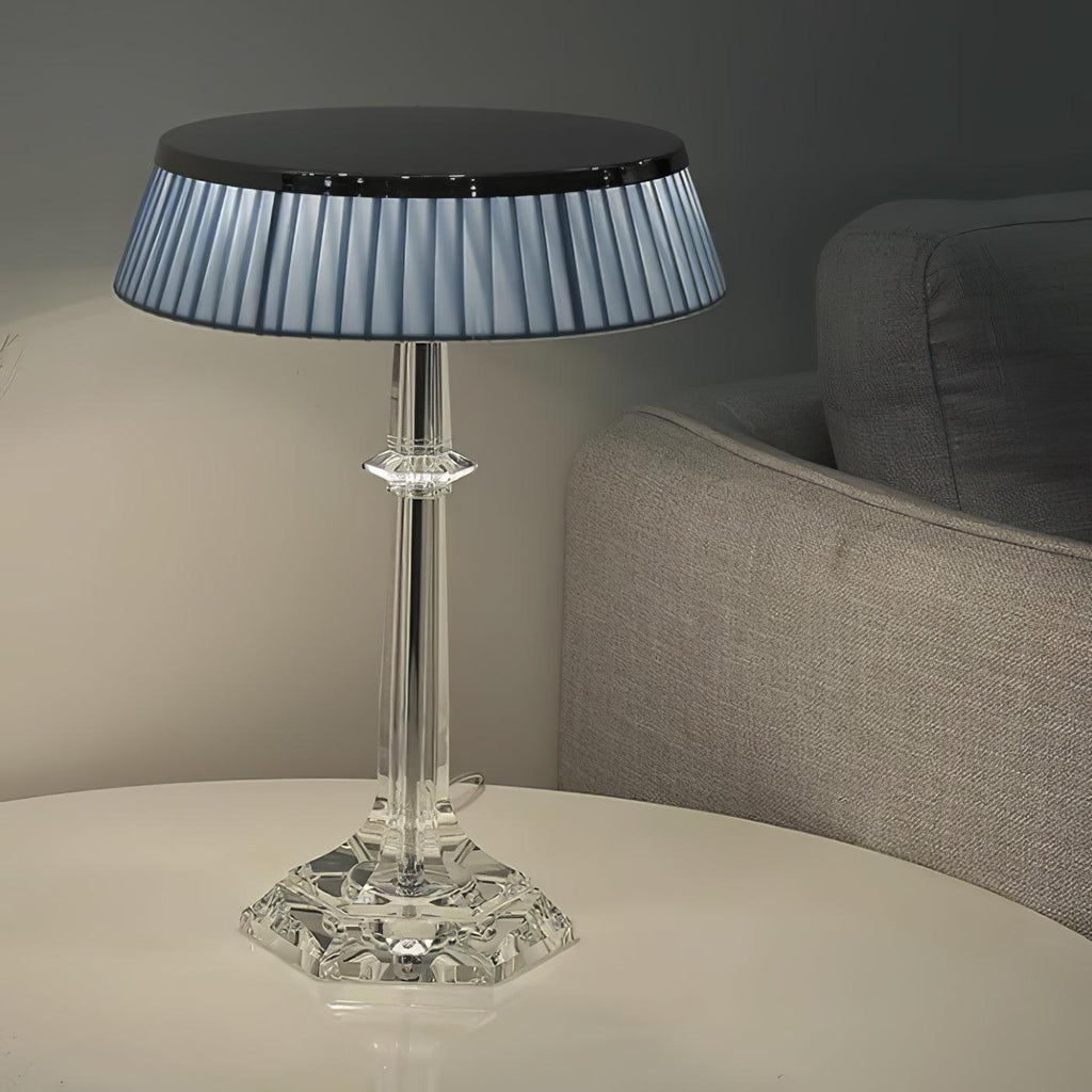 Versailles Table Lamp by Tavilume - glass small table lamp, view 5