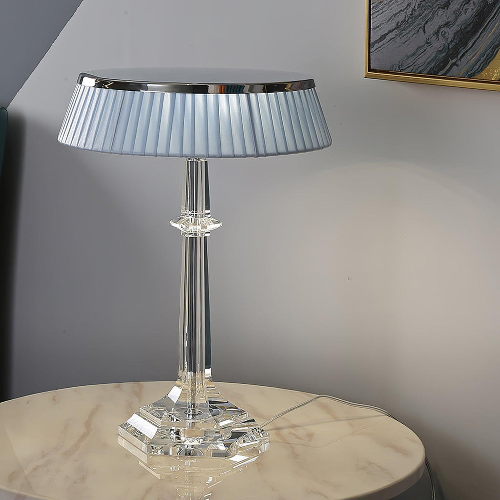 Versailles Table Lamp by Tavilume - glass small table lamp, view 11