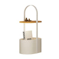 Vinda Basket Table Lamp by Tavilume - wood large table lamp, view 2